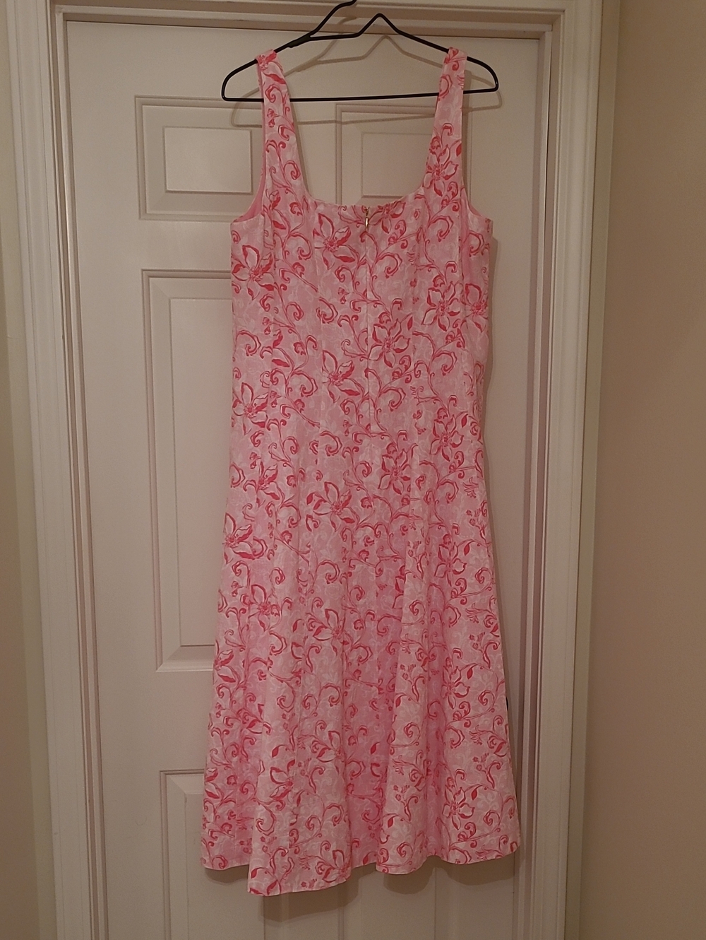 💞 NWT HTF Lilly Pulitzer Calina Linen Midi Dress 14 - Picture 5 of 7